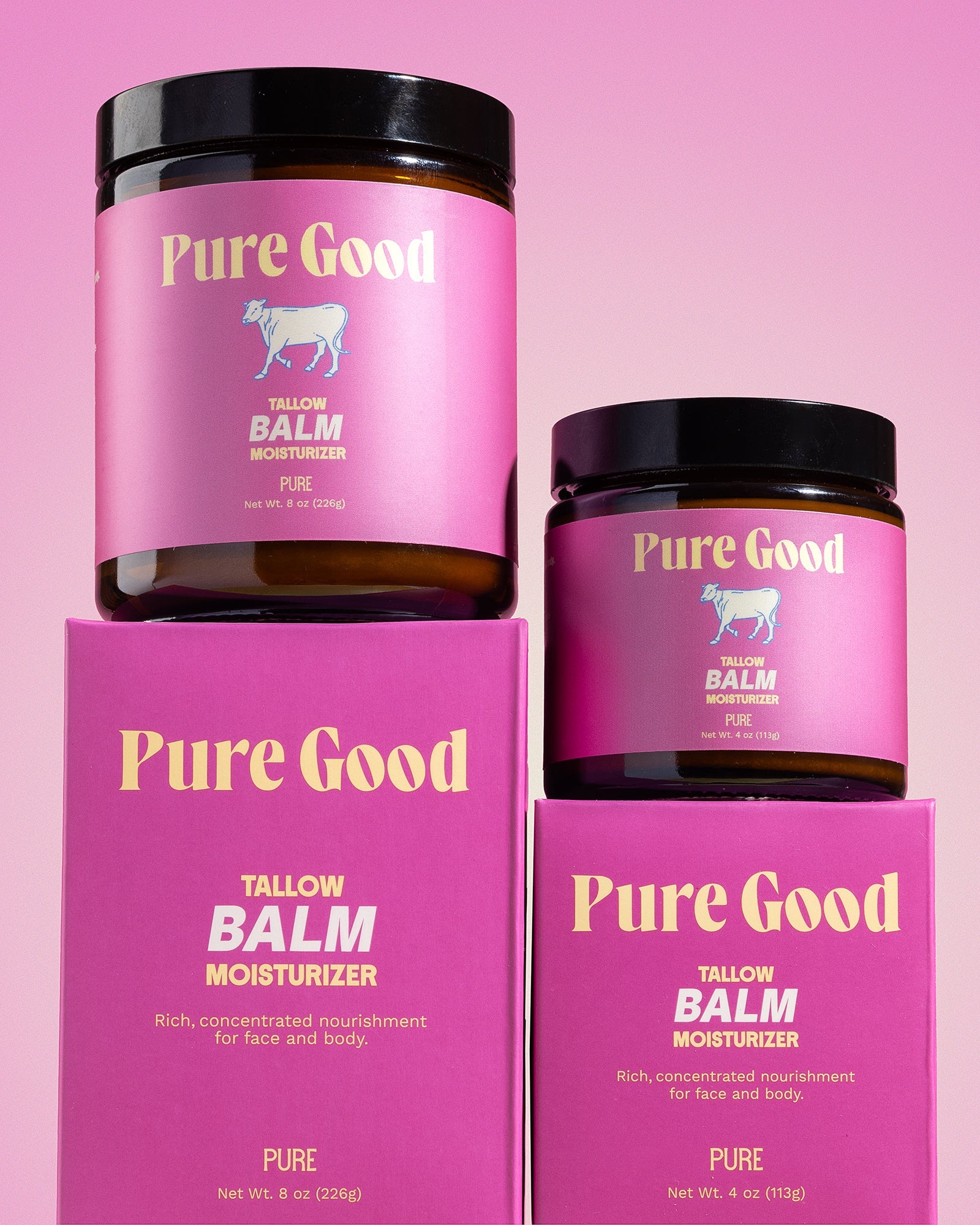 Pure Tallow Balm - Perfect for sensitive skin of all ages.