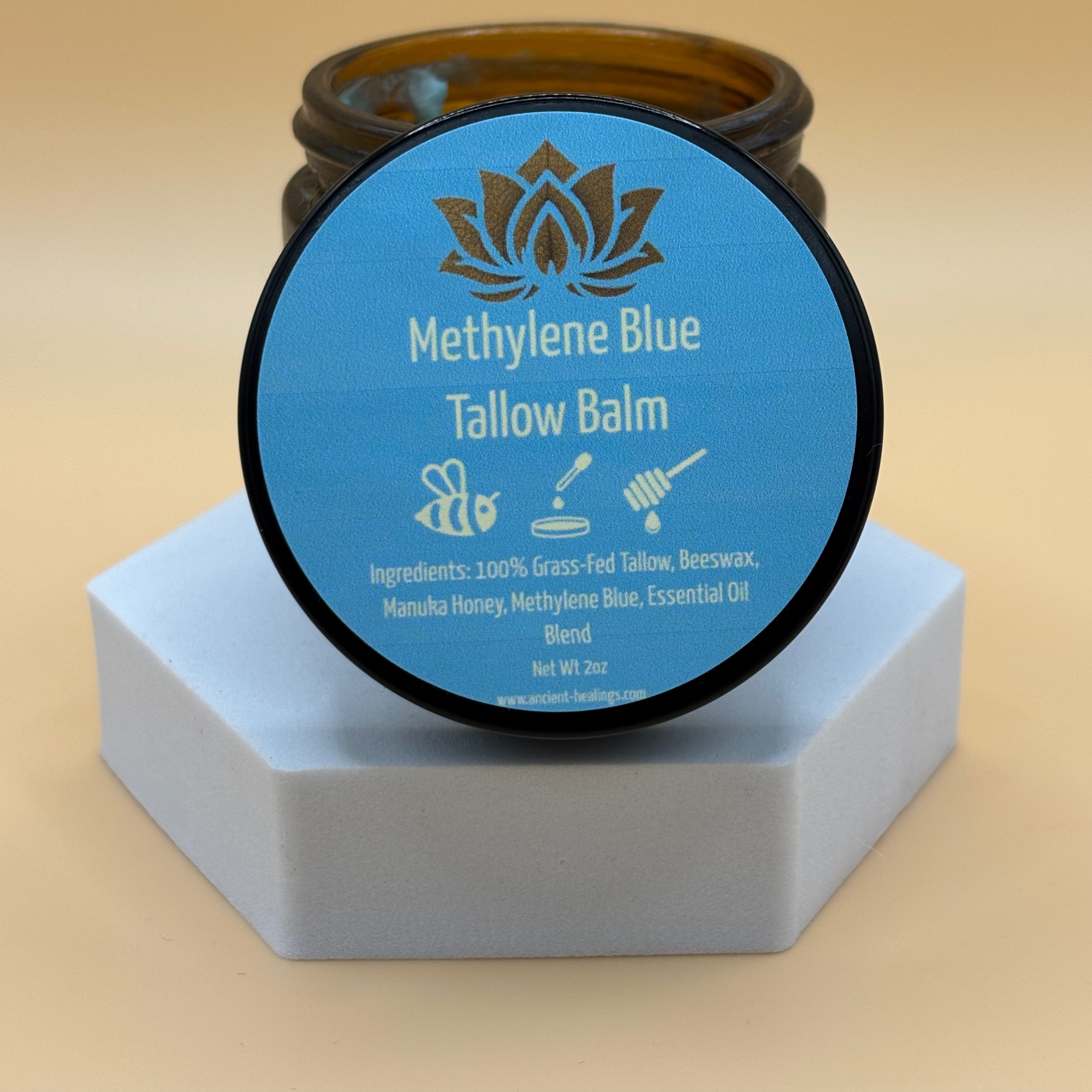 Methylene Blue Tallow Balm